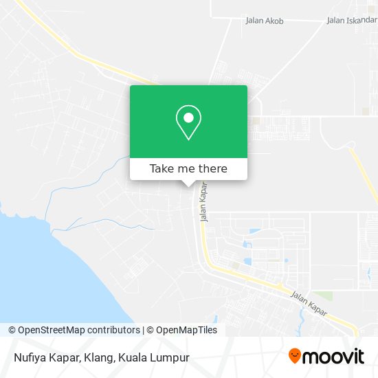 Nufiya Kapar, Klang map