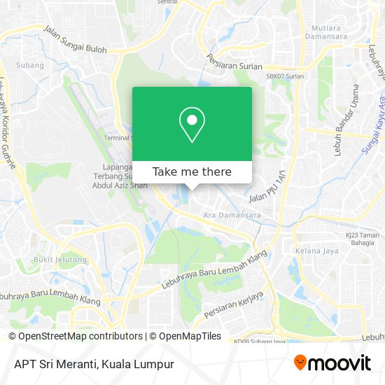 APT Sri Meranti map