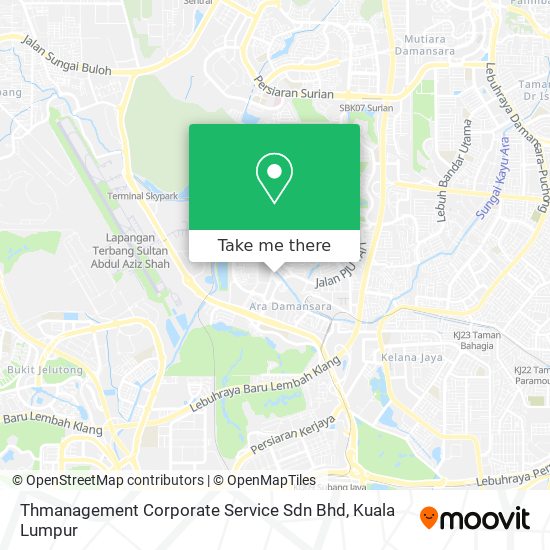 Thmanagement Corporate Service Sdn Bhd map