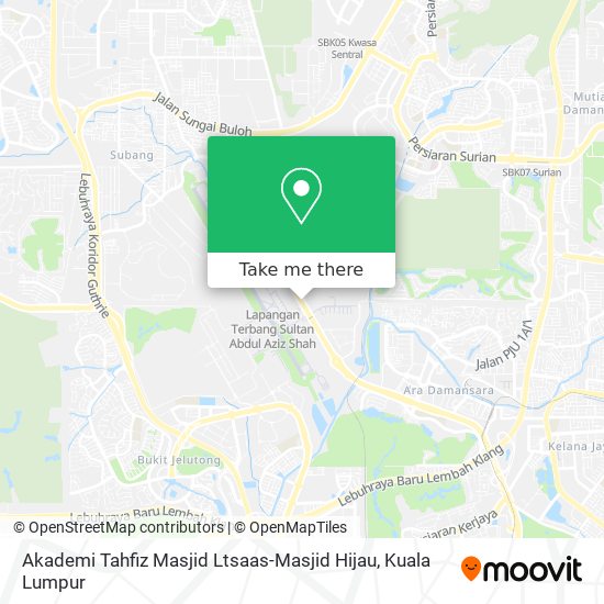 Akademi Tahfiz Masjid Ltsaas-Masjid Hijau map