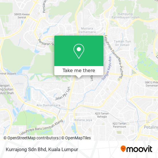 Kurrajong Sdn Bhd map