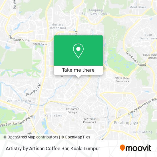 Artistry by Artisan Coffee Bar map
