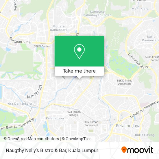 Naugthy Nelly's Bistro & Bar map