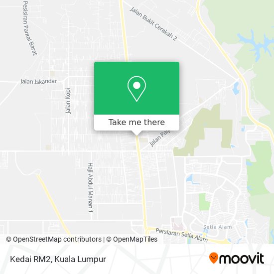 Kedai RM2 map