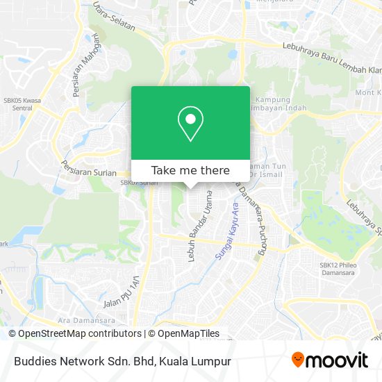 Buddies Network Sdn. Bhd map