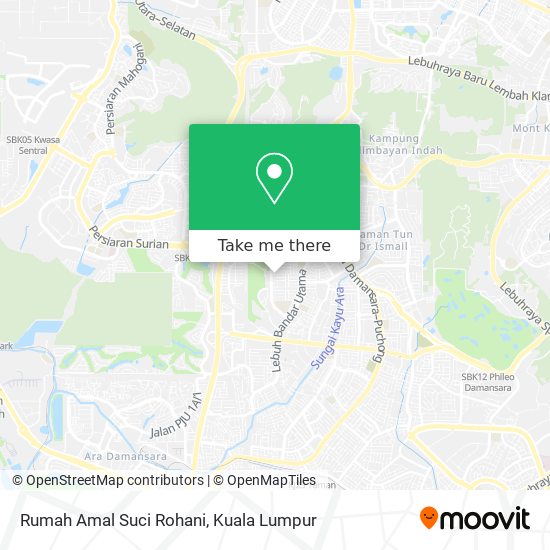 Rumah Amal Suci Rohani map