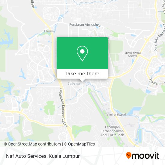Naf Auto Services map