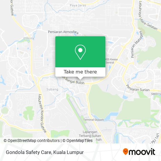 Gondola Safety Care map