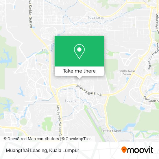 Peta Muangthai Leasing