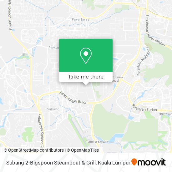 Subang 2-Bigspoon Steamboat & Grill map