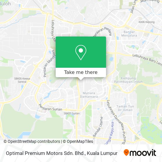 Optimal Premium Motors Sdn. Bhd. map