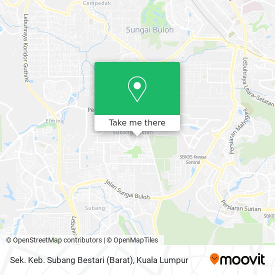 Sek. Keb. Subang Bestari (Barat) map