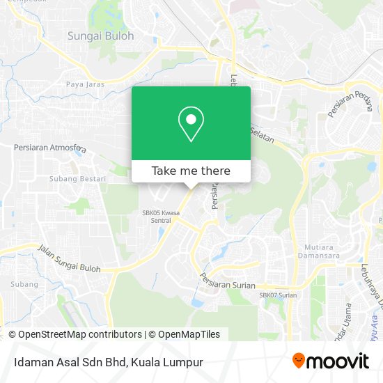 Idaman Asal Sdn Bhd map
