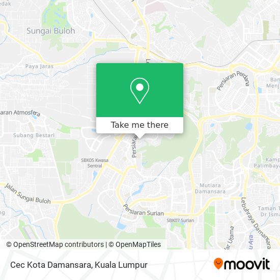 Cec Kota Damansara map