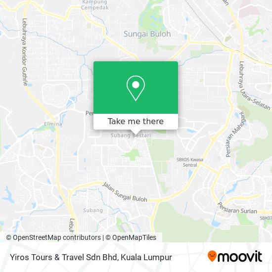 Yiros Tours & Travel Sdn Bhd map