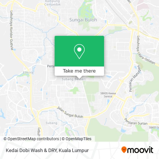 Kedai Dobi Wash & DRY map