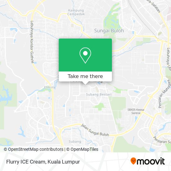 Flurry ICE Cream map