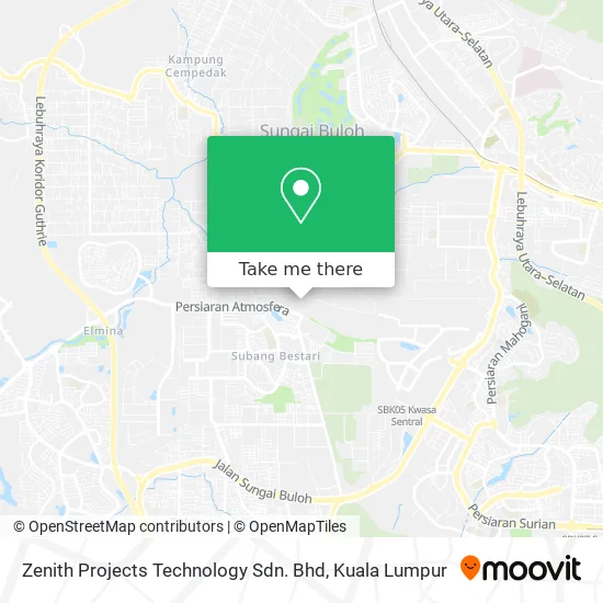 Zenith Projects Technology Sdn. Bhd map