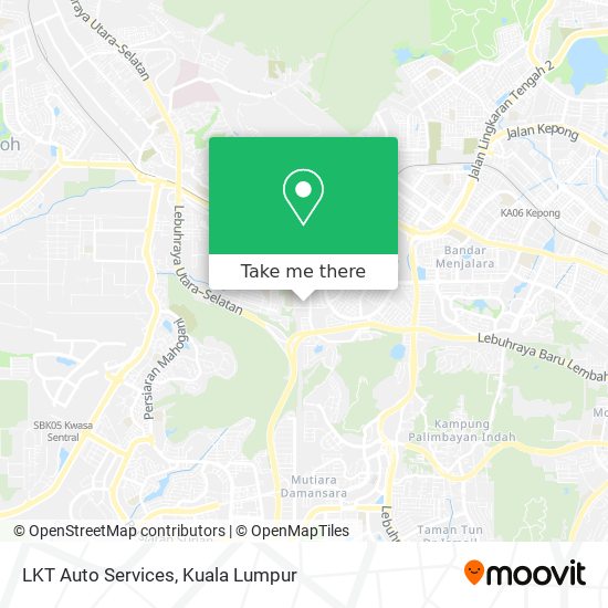 LKT Auto Services map