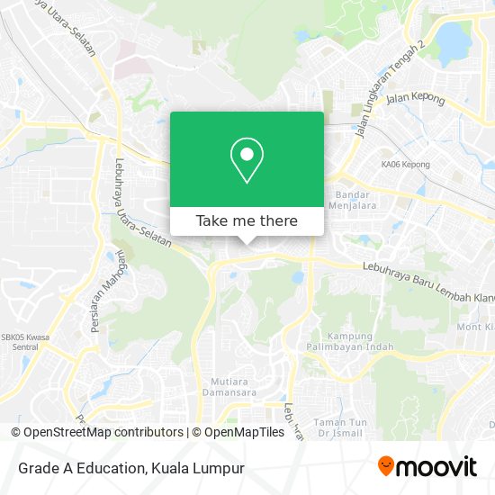Grade A Education map