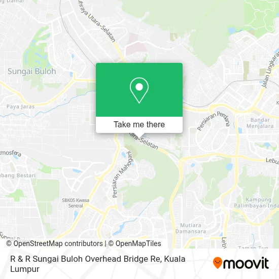 R & R Sungai Buloh Overhead Bridge Re map