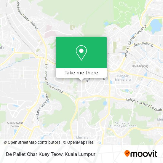 Peta De Pallet Char Kuey Teow