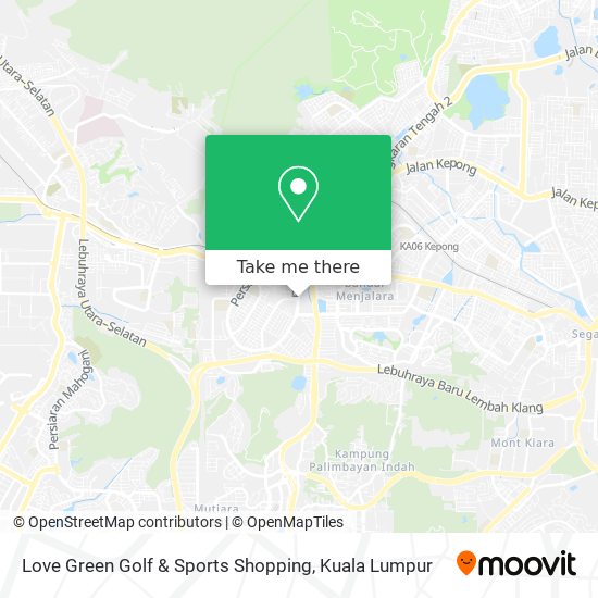 Peta Love Green Golf & Sports Shopping