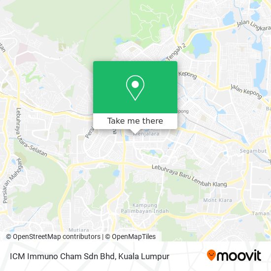 Peta ICM Immuno Cham Sdn Bhd