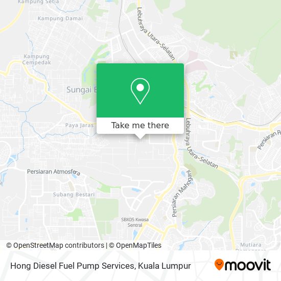 Hong Diesel Fuel Pump Services map