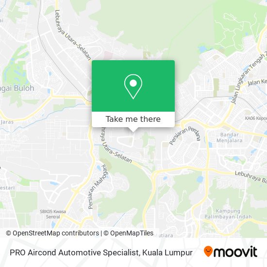 PRO Aircond Automotive Specialist map