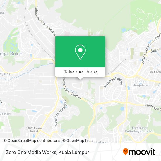 Zero One Media Works map