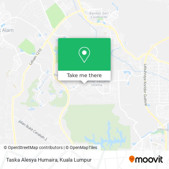 Taska Alesya Humaira map