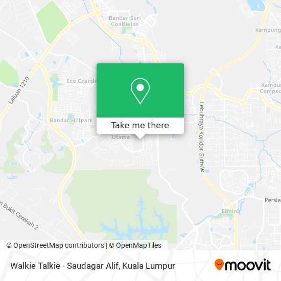 Walkie Talkie - Saudagar Alif map