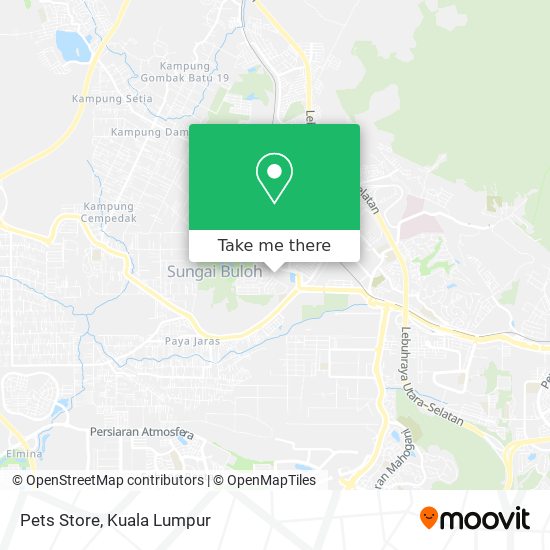 Pets Store map