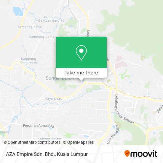 AZA Empire Sdn. Bhd. map