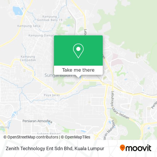Zenith Technology Ent Sdn Bhd map