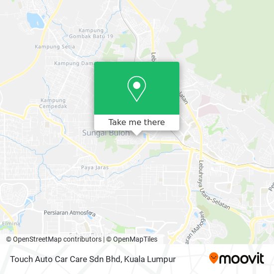 Touch Auto Car Care Sdn Bhd map