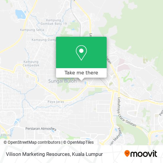 Vilison Marketing Resources map