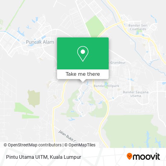 Peta Pintu Utama UITM