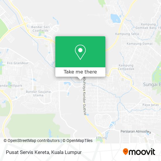 Pusat Servis Kereta map