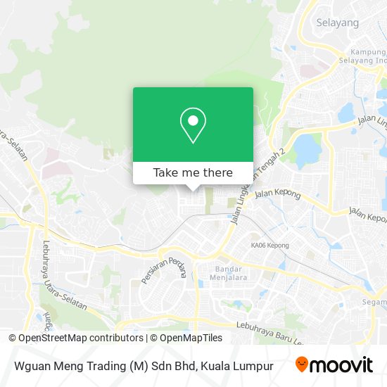 Wguan Meng Trading (M) Sdn Bhd map