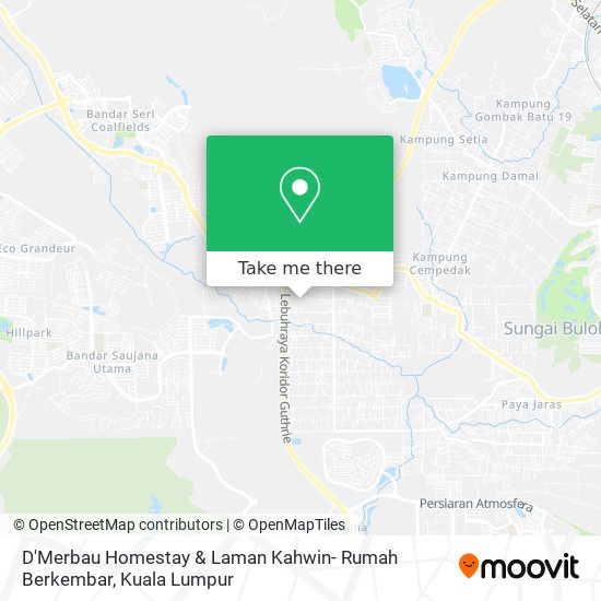 D'Merbau Homestay & Laman Kahwin- Rumah Berkembar map