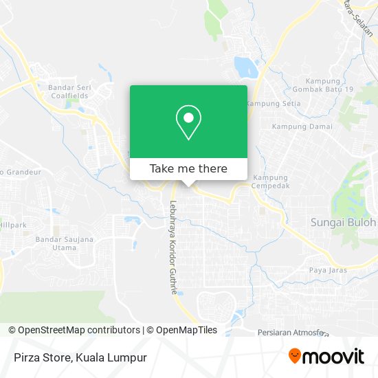 Pirza Store map