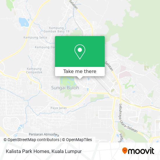 Kalista Park Homes map