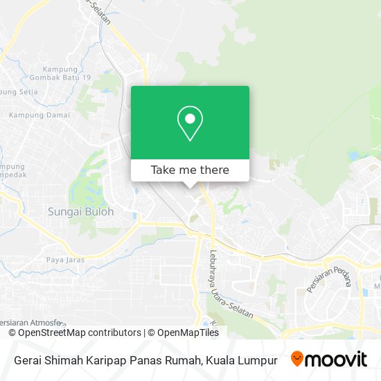 Gerai Shimah Karipap Panas Rumah map