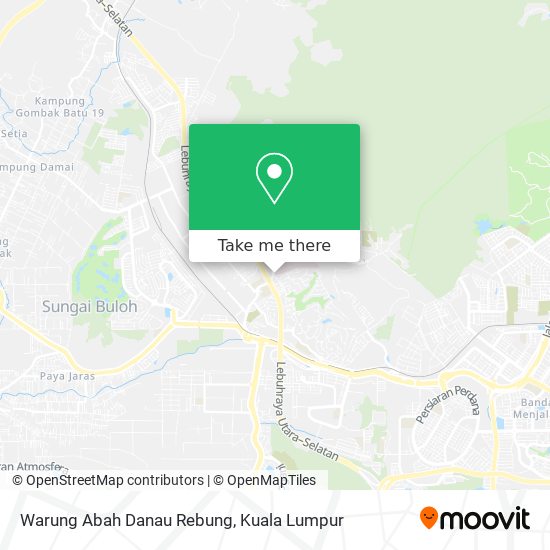 Warung Abah Danau Rebung map