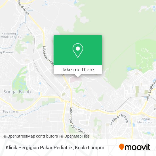 Klinik Pergigian Pakar Pediatrik map