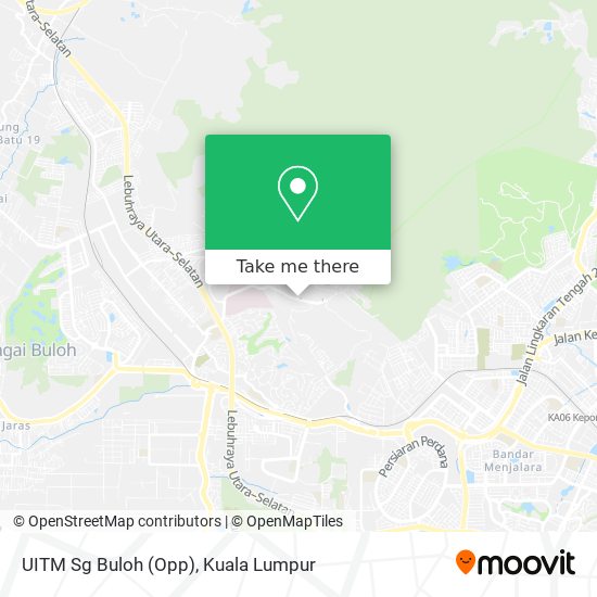 UITM Sg Buloh (Opp) map