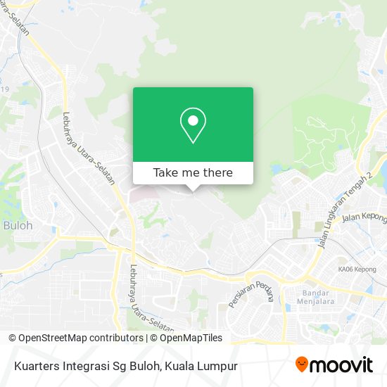 Peta Kuarters Integrasi Sg Buloh