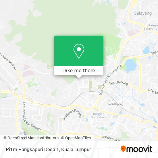 Pi1m Pangsapuri Desa 1 map